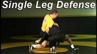 Wrestling Moves KOLAT.COM Single Leg Defense