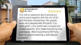 Holiday DJ Bryn Mawr PA Reviews - All Party Starz DJ - Affordable Holiday DJ Bryn Mawr PA