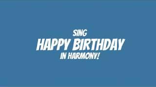 Happy Birthday in Harmony