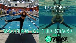 AQUA ZUMBA "Waiting On The Stage" Splitscreen - Lea Robert