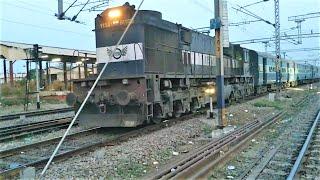 (19325) (Indore - Amritsar) Express (I.C.F) With (RTM) WDM3D Locomotive.!