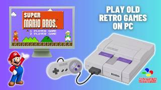 SNES9X | Best SNES Emulator for PC | SNES9x Emulator Easy Setup Guide (2024)