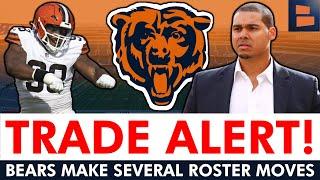 Chicago Bears Trade For A Defensive Tackle + Make Several Roster Moves | Bears News Today