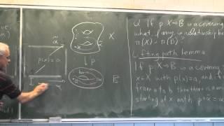 AlgTop28: Covering spaces and fundamental groups