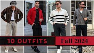 10 Latest Fall Outfit Ideas for Men 2024 | Men's Fashion