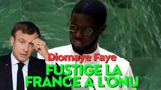  Bassirou Diomaye Faye Fait Trembler la Tribune de L'ONU #senegal #onu #diomaye