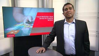 Oracle Blockchain Service for Financial Services