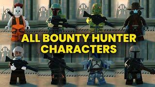 (With Clips) Every BOUNTY HUNTER In Skywalker Saga - Based On Description