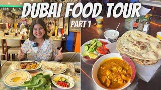 Dubai Food Tour (Part 1) | Best Kebabs, Pakistani Food, Arabian Tea, Momos & More