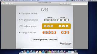LVM逻辑卷基本概念 [LinuxCast视频教程]