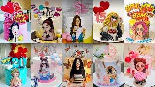 Teenage Girl Birthday Cake Designs/Simple Cake Design/Cake Design/Birthday Cake/Cake Recipe