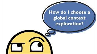 MYP unit planning: Choosing a global context and exploration