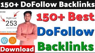 150+ DoFollow Backlinks Sites List | Dofollow Backlinks Sites List | High DA PA Backlinks List 2020