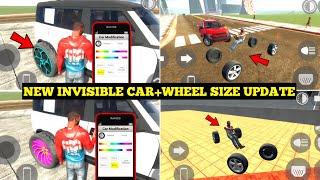 Indian Bike Driving 3D New Wheel Size +Invisible Car Cheat Code | Secret Cheat Code |Harsh in Game