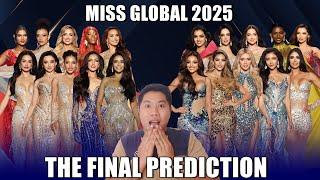 THE FINAL PREDICTION (Top 20) | Miss Global 2025