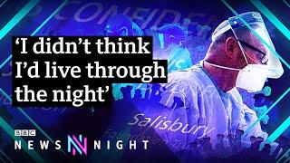 Coronavirus: On shift in intensive care - BBC Newsnight