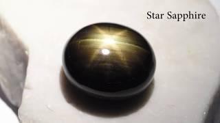 RARE 32 Carat Golden Ray Black Star Sapphire: GemSelect Video Review: