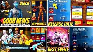 BGMI BLACK MUMMY SET | M416 RETURN | BGMI UC UP EVENT RELEASE DATE | BGMI 3.9 UPDATE | UC SPEND