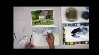 Andy Evansen Florida Watercolor Society 2023 Convention Artist Demo Opening