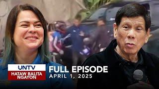 UNTV: Hataw Balita Ngayon | April 01, 2025