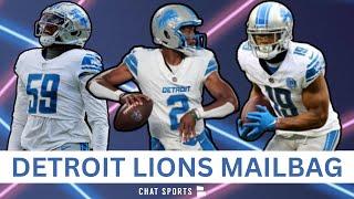 Lions Mailbag Rumors: Hendon Hooker Expectations vs. Steelers, Lions Top-5 Team, Lions vs. 49ers