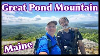 Exploring Great Pond Mountain - Hiking Adventures In Maine!