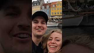 The MOST STUNNING area in Copenhagen  #copenhagen #nyhavn
