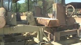 Hurdle Machine Works Cross Tie Sawmill (part 2) - Rose's Sawmill - Mill1