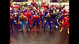 My vintage Toybiz Spider-man collection