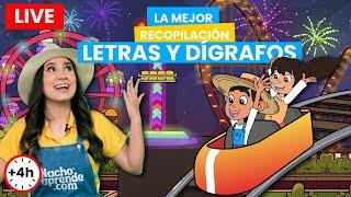  [LIVE] Aprende el ABECEDARIO  | +4 Hora de Letras y Dígrafos Para Niños | Aprendizaje Divertido