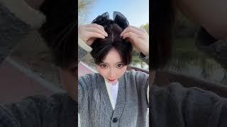 part 77 | Could this be a wig real hair covering white hair beautiful and high-end stuff 