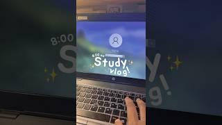 ASMR Study With Me | Morning Study Vlog  #aesthetic #study #studyvlog #studyinspiration