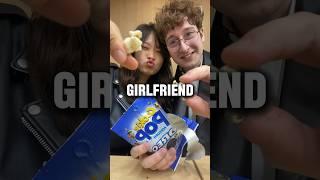 Making My Girlfriend Take Me On a Date to a Korean Convenience Store!