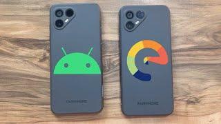 Fairphone 4 5G / e-OS vs Android
