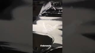 Mercedes W211. Ремонт с покраской бамперов и капота, удаление ржавчины