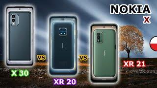 Nokia X30 - vs - Nokia XR20 - vs - Nokia XR21