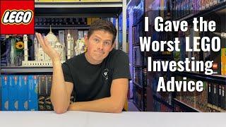 I Gave My Worst LEGO Investing Advice!