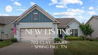 Del Webb Southern Springs Community - 703 Clay Court Spring Hill TN