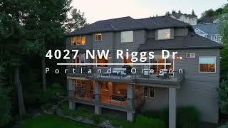 Luxury Home with Breathtaking Views in NW Portland ~ Video of 4027 NW Riggs Dr. ~ Oregon luxury home