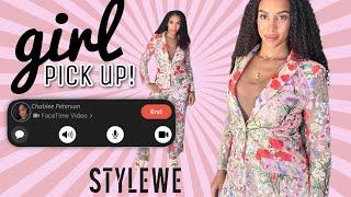 GRWM like we’re on FaceTime | STYLEWE TRY-ON HAUL