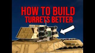 Build Better Turrets IN 10MINS Tips & Tricks - Space Engineers