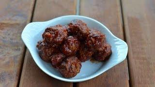 Tangy Sweet Chipotle Meatballs