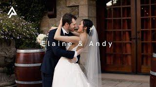 "You're the calm to my chaos and the light to my darkest Day" // V Sattui Winery Wedding Film