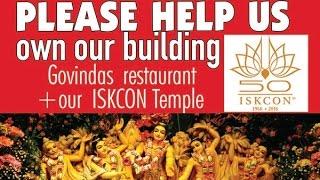Please help us own our building - ISKCON Dublin + Govindas Restaurant
