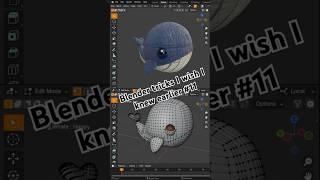 Hidden editing mode in #blender #3d #tutorial