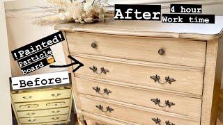 Furniture Flip - Painting Furniture to look like wood!  Beginner  4 hour • Budget makeover!