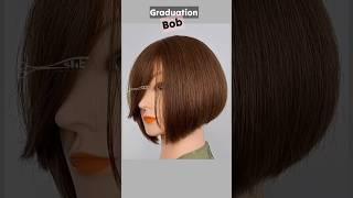 BOB HAIRCUT(graduation) #shortvideo #haircuttutorial  #rambutbobpendek