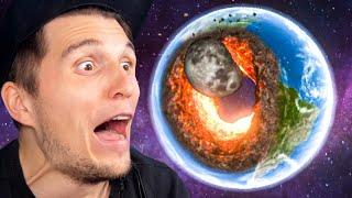 Was passiert, wenn der MOND die ERDE durchlöchert? | Solar Smash