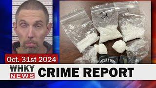 S.C. MAN BUSTED FOR METH TRAFFICKING IN CALDWELL CO. | WHKY News -- Crime Report: Thursday, 10/31/24