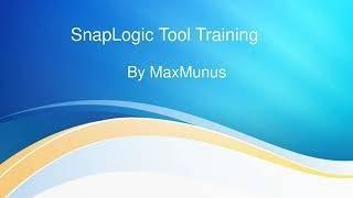 SNAPLOGIC  Training–SNAPLOGIC  Online Training–(SNAPLOGIC  Certification Tips)– SNAPLOGIC  Course